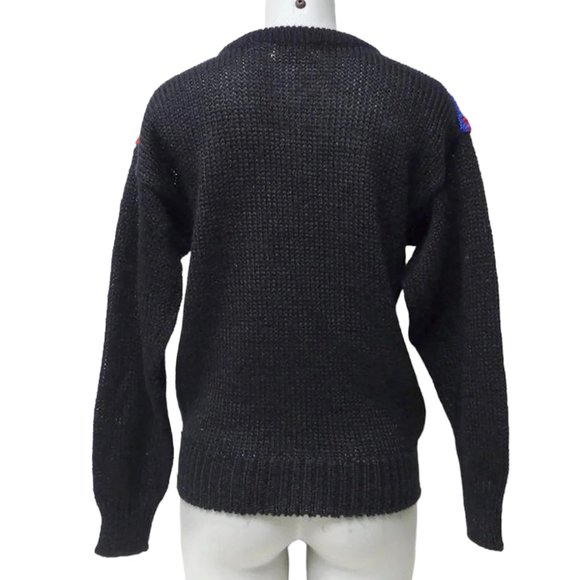 90s - 00s Adell Barre skiing Ugly sweater . large - Picture 3 of 7